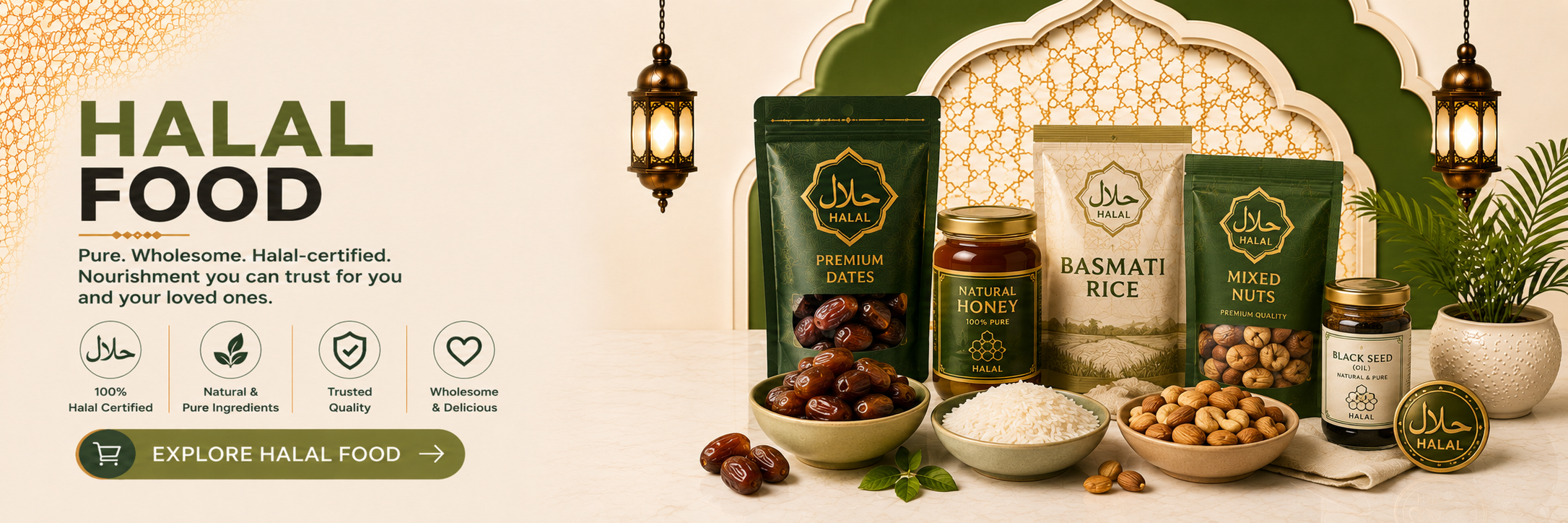 Halal Food banner