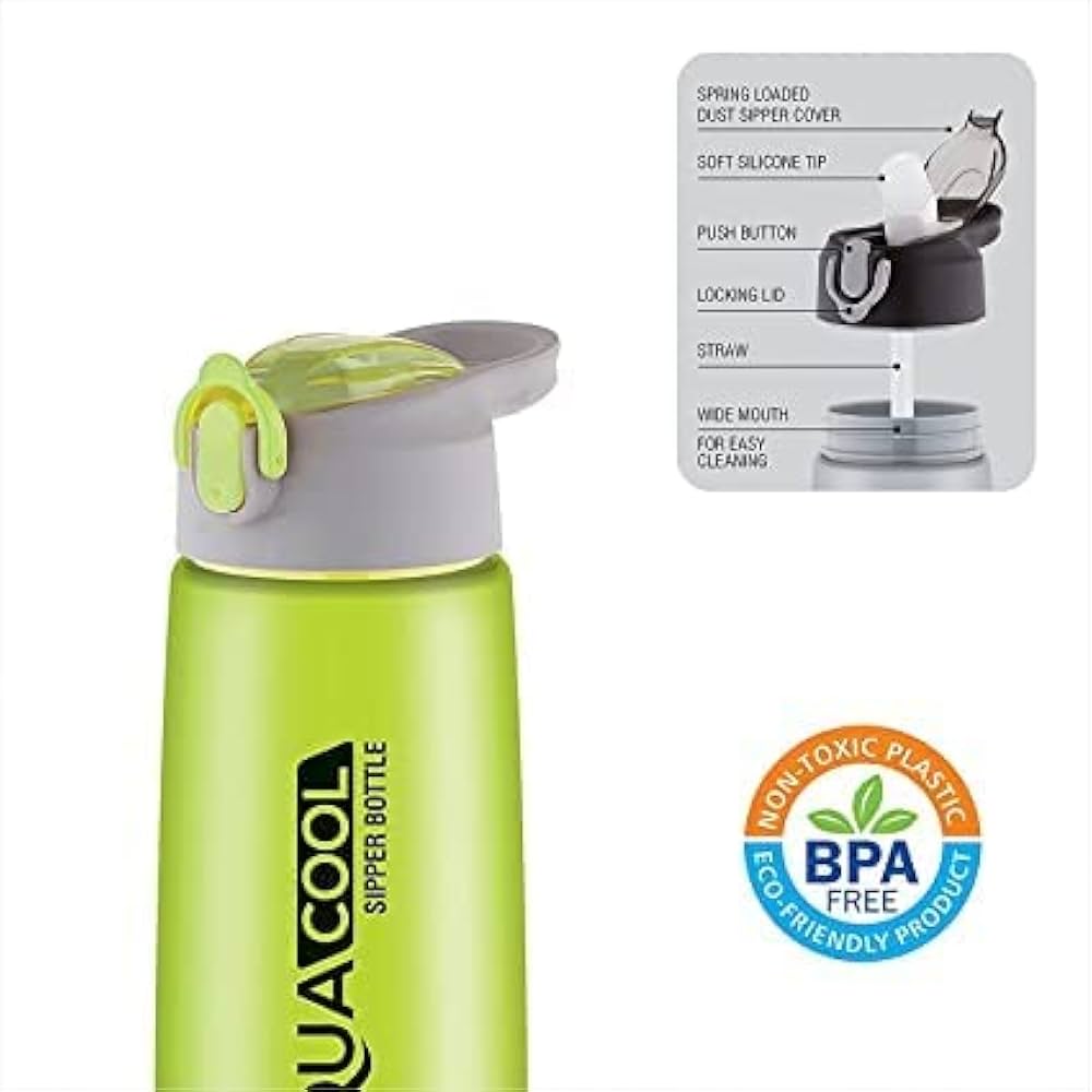 Plastic Aqua Cool Water Bottle For Gym
